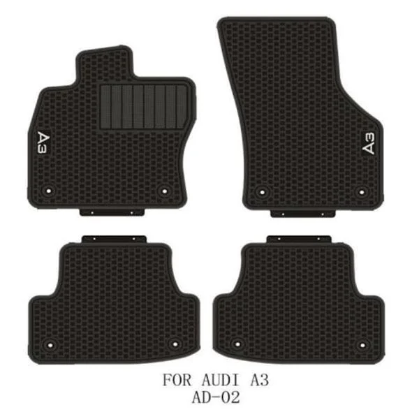 [Floor-Mats] KingMats mbulesat e dyshemesë për Audi A3 2012–2018 –