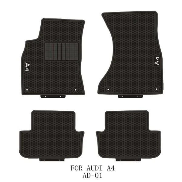 [Floor-Mats] KingMats mbulesat e dyshemesë për Audi A4 2008–2016 –