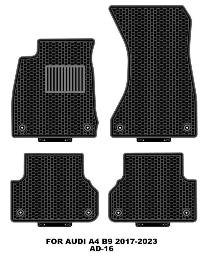 [Floor-Mats] KingMats mbulesat e dyshemesë për Audi A4 2017–2023 –