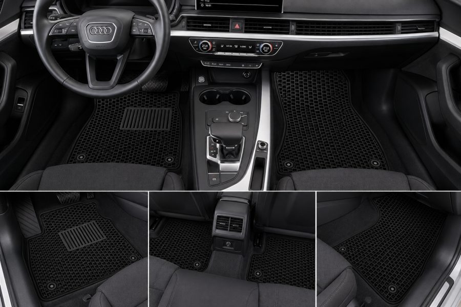 [Floor-Mats] KingMats mbulesat e dyshemesë për Audi A4 2017–2023 –