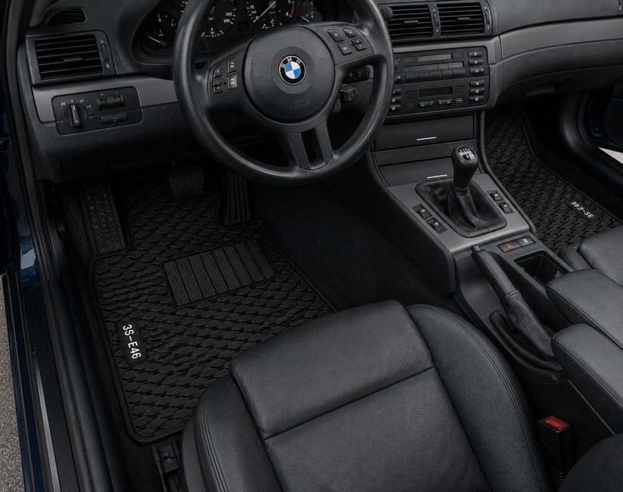 [Floor-Mats] KingMats mbulesat e dyshemesë për BMW Seria 3 E46 (1998–2006) –