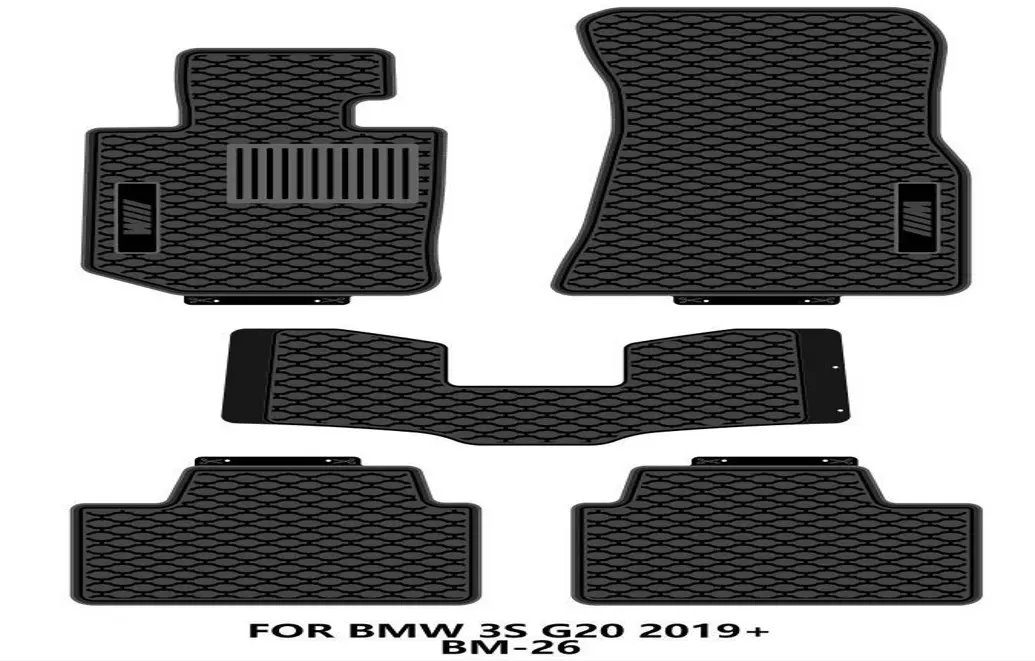 [Floor-Mats] KingMats Mbulesat e dyshemesë për BMW Seria 3 G20 (2019 e tutje) –