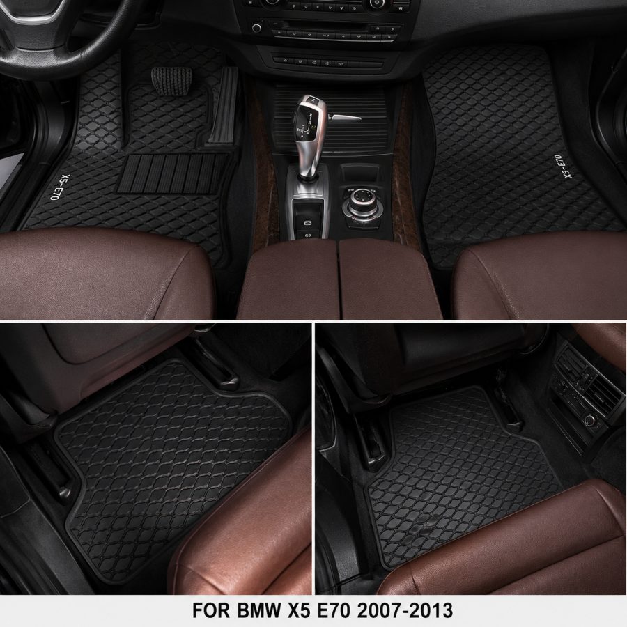 [Floor-Mats] KingMats mbulesat e dyshemesë për BMW X5 E70 (2007–2013) –