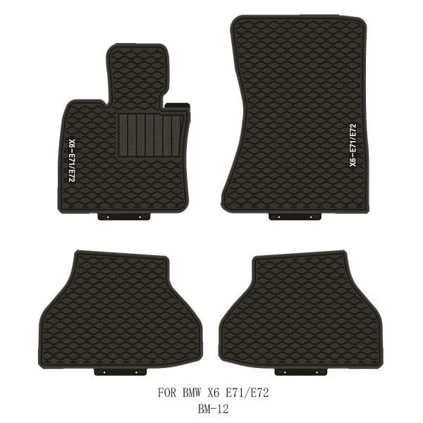 [Floor-Mats] KingMats mbulesat e dyshemesë për BMW X6 E71 (2008–2014) –