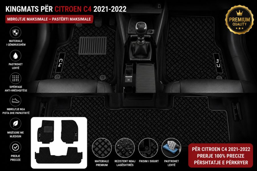 [Floor-Mats] KingMats Citroën C4 2021–2022