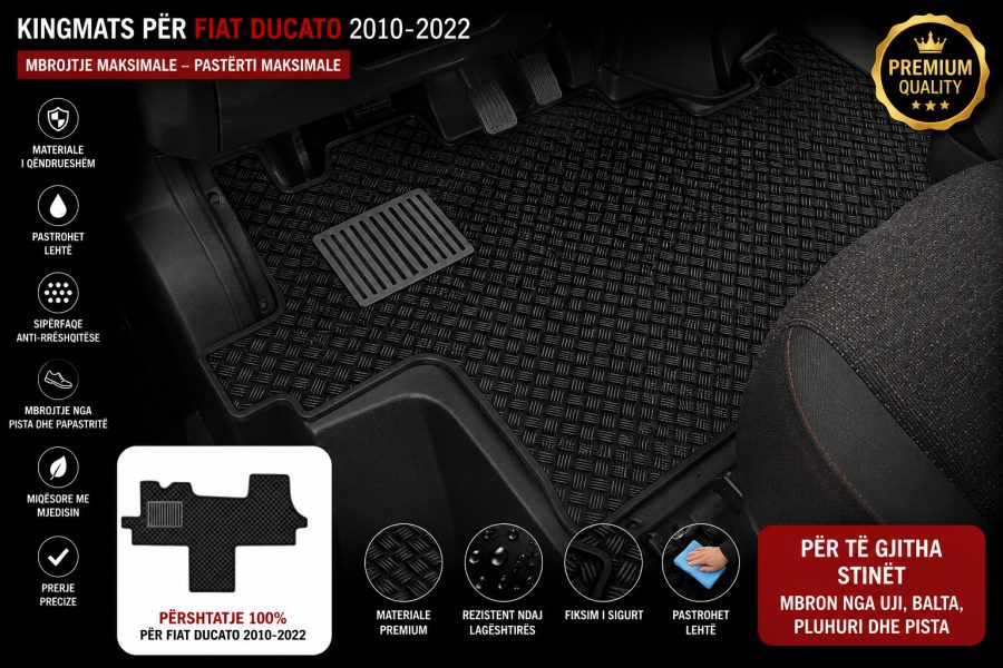 [Floor-Mats] KingMats FIAT DUCATO 10-22