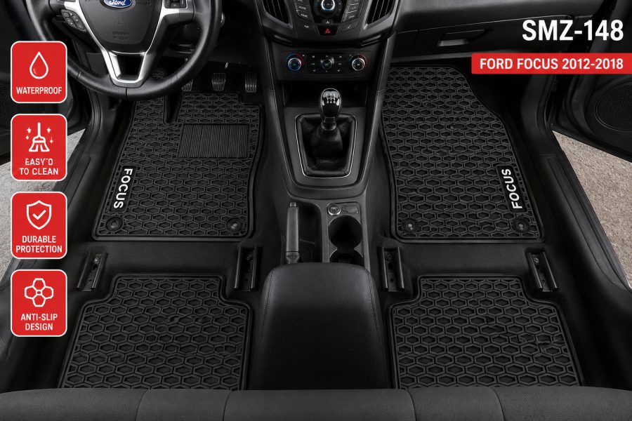 [Floor-Mats] Mbulesë dyshemeje KingMats Ford Focus 2012-2018 –