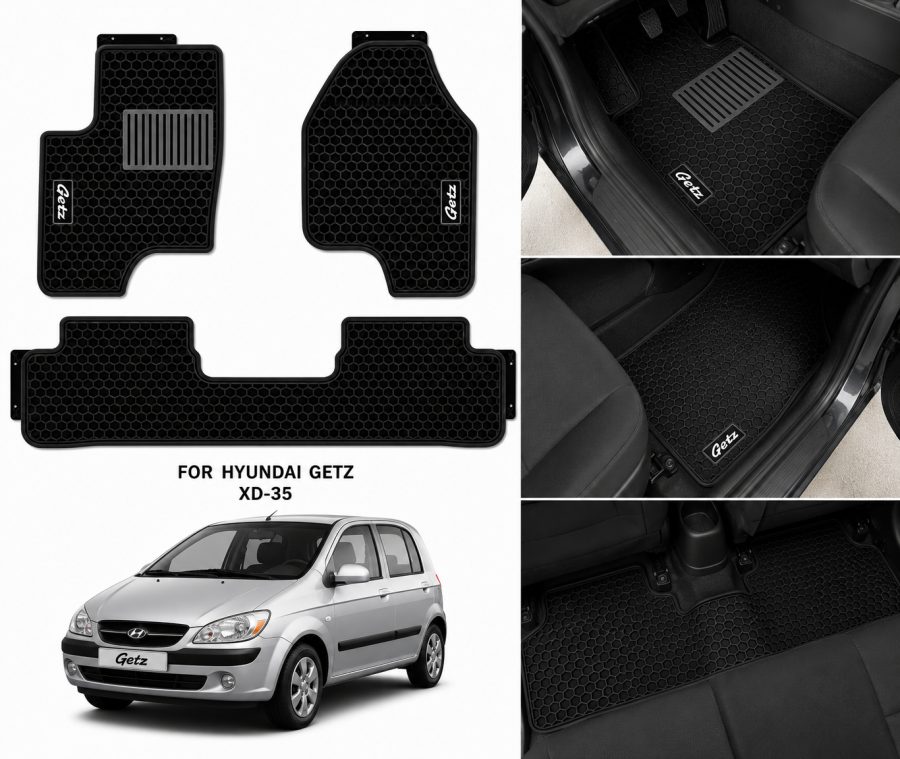 [Floor-Mats] KingMats mbulesë për makinë për Hyundai Getz 2002–2011 –