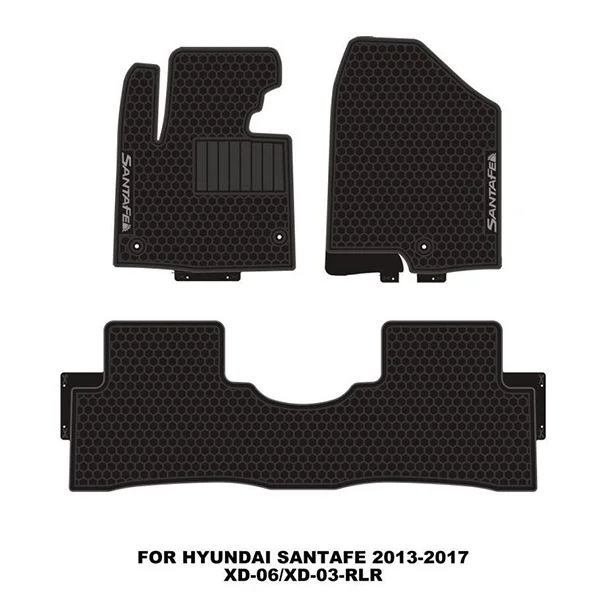 [Floor-Mats] KingMats mbulesë për makinë për Hyundai Santa Fe 5S 2013–2017 –