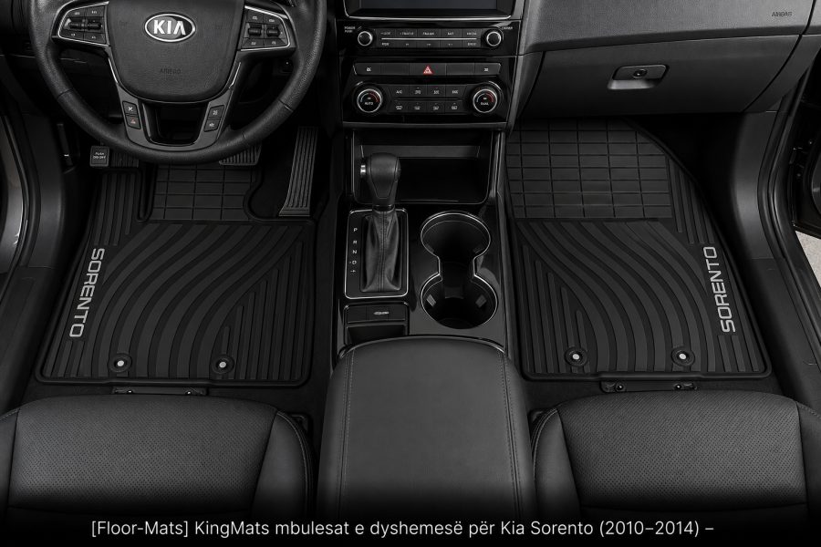[Floor-Mats] KingMats mbulesat e dyshemesë për Kia Sorento (2010–2014) –