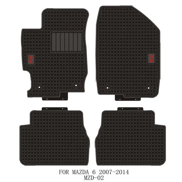 [Floor-Mats] KingMats mbulesat e dyshemesë për Mazda 6 (2007–2012) –