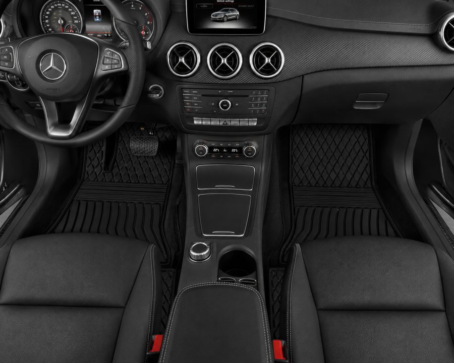 [Floor-Mats] KingMats mbulesat e dyshemesë për Mercedes B-Class 2013+ –