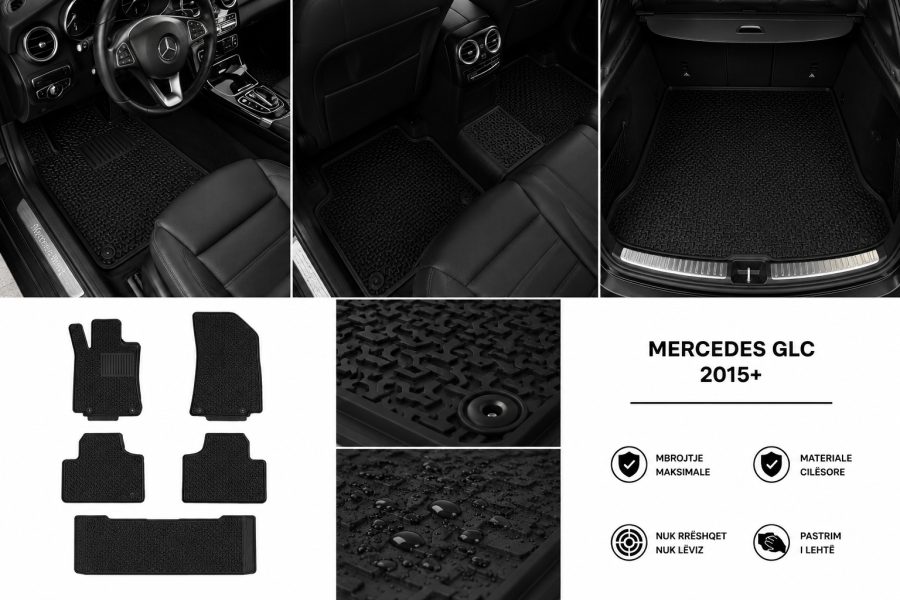 [Floor-Mats] Mbulesë për bagazh KingMats Mercedes GLC 2015+ –