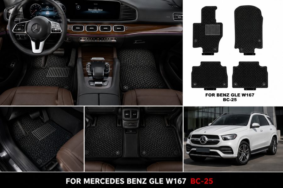 [Floor-Mats] KingMats Tapet për makinë Mercedes GLE W167 –