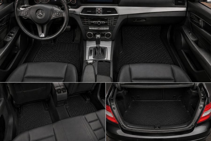 [Floor-Mats] Mbulesë për dyshemenë e bagazhit KingMats Mercedes W204 2007–2010 –