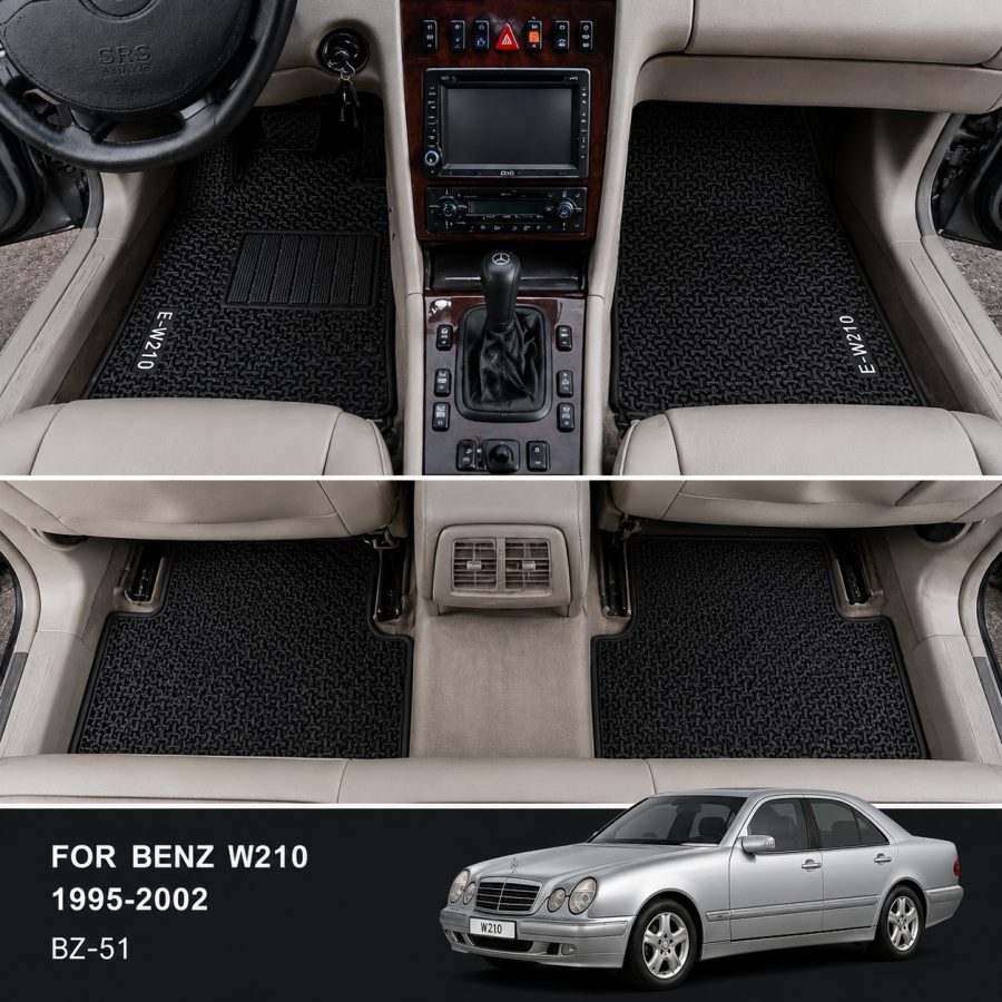 [Floor-Mats] Shtresë nën qilima KingMats Mercedes W210 1995–2002 –