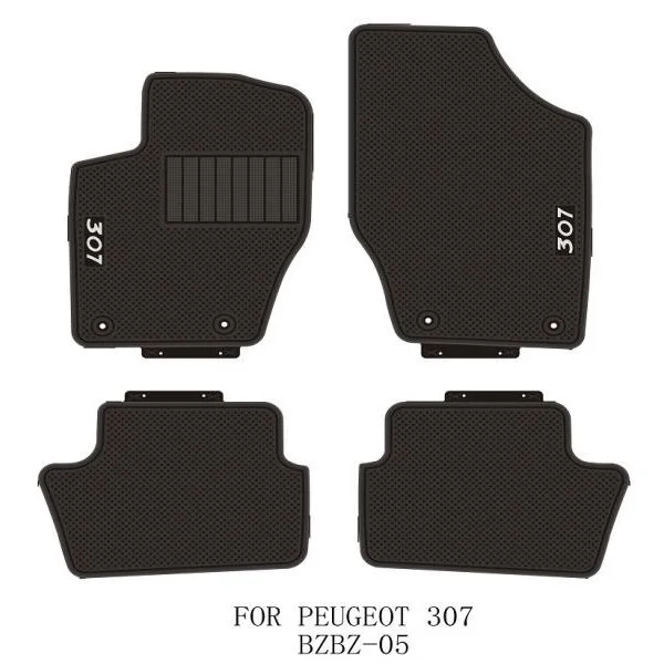 [Floor-Mats] KingMats mbulesat e dyshemesë për Peugeot 307 (2001–2008) –