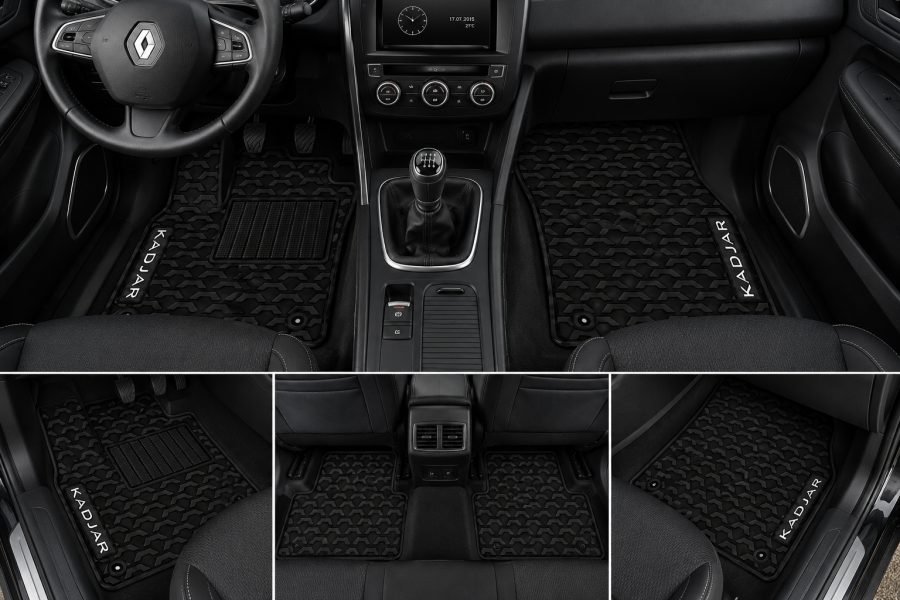 [Floor-Mats] KingMats mbulesat e dyshemesë për Renault Kadjar 2015+ –