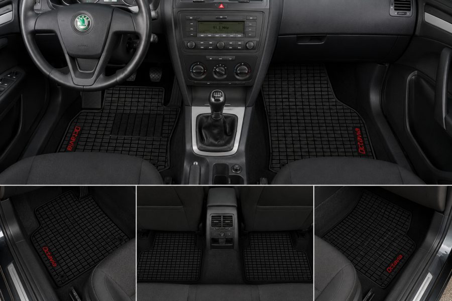 [Floor-Mats] KingMats mbulesë për makinë për Skoda Octavia 2004–2012 –