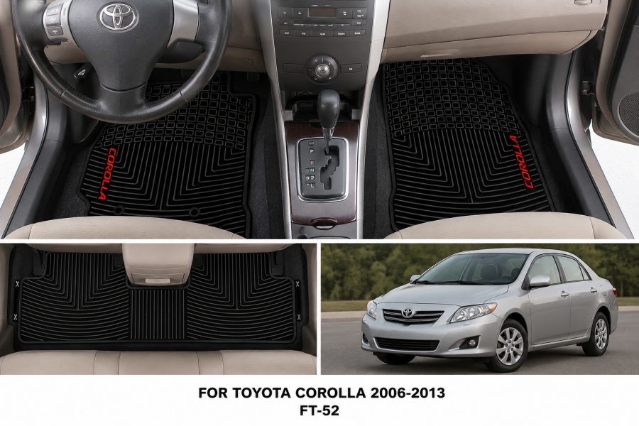 [Floor-Mats] Tapeti i dyshemesë KingMats Toyota Corolla 2006–2013 –