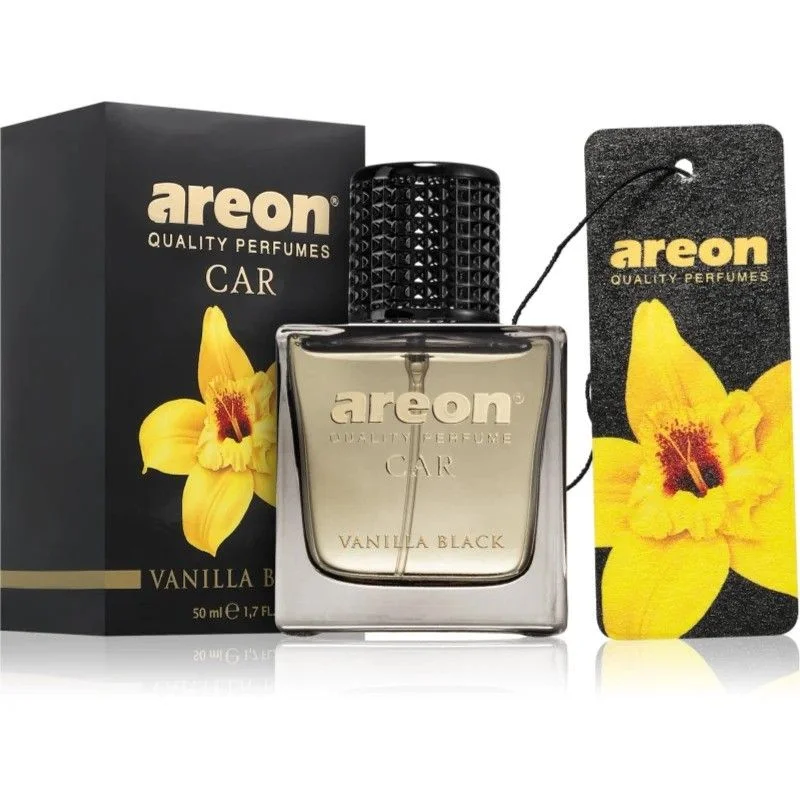 Parfum për makinë Areon Car Perfume 50ml VANILLA BLACK – MCP08