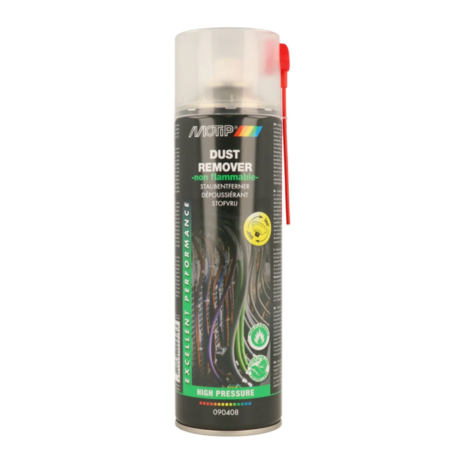 Heqës pluhuri (kompresor) 250ml Motip – 090408