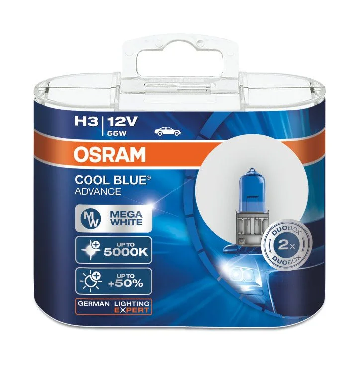 OSRAM H3 COOL BLUE (2 copë) –