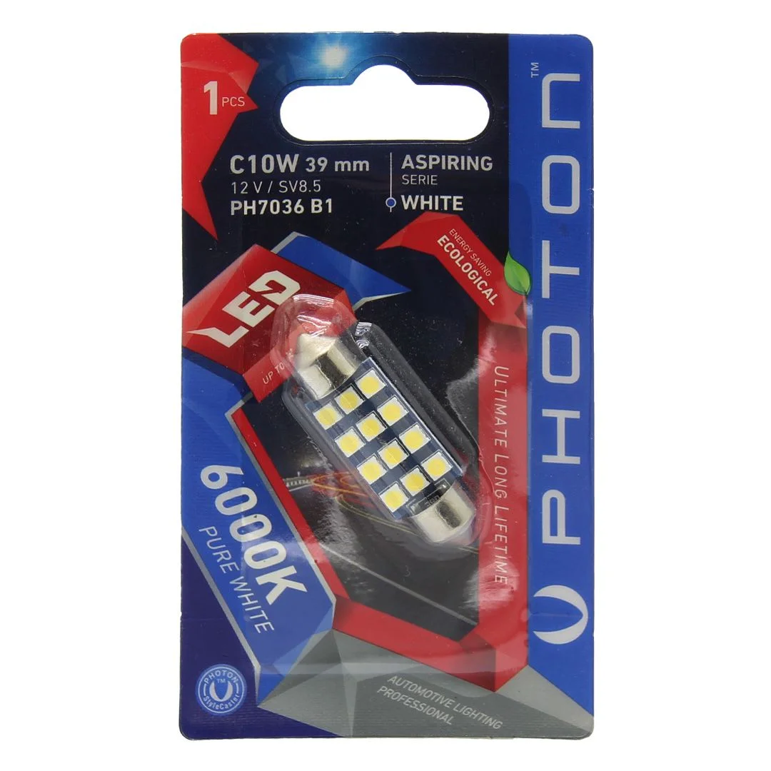 C10W 12V CANBUS 39mm FESTOON LED (NJE BLISTER) – PH7036 B1