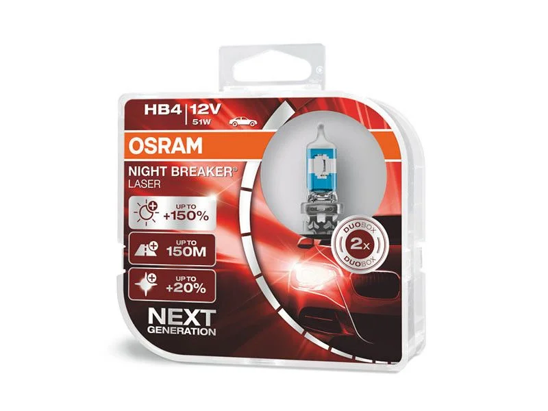 OSRAM HB4 NIGHT BREAKER LASER (2 copë) –