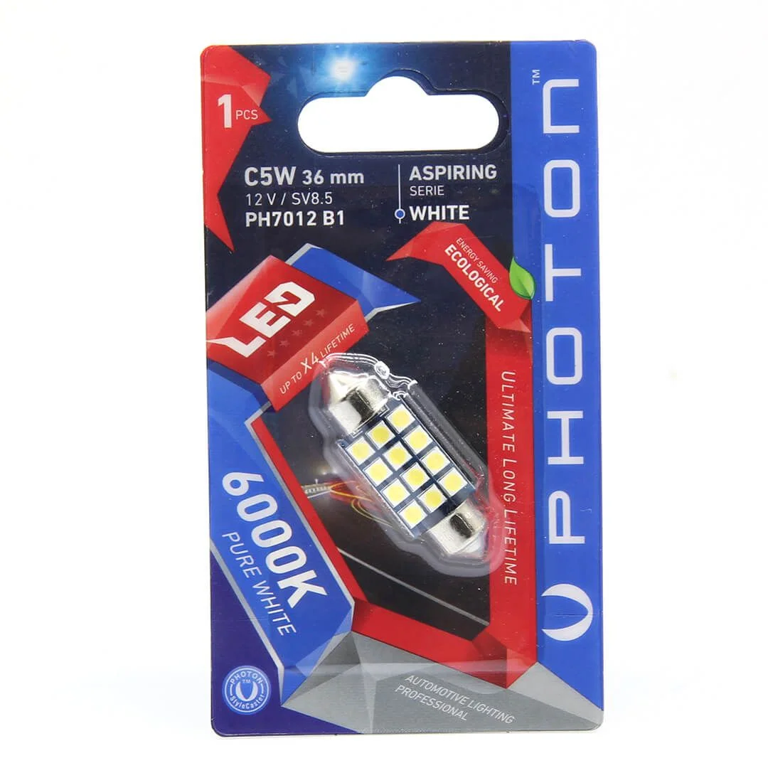 C5W 12V CANBUS 6 copë LED feston 36mm (paketë me një copë) – PH7012 B1
