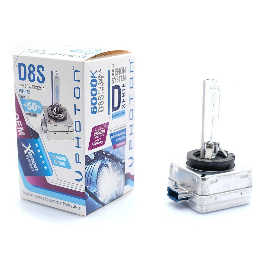 D8S 6000K +50% MË SHUMË DRIQËR – PH4572