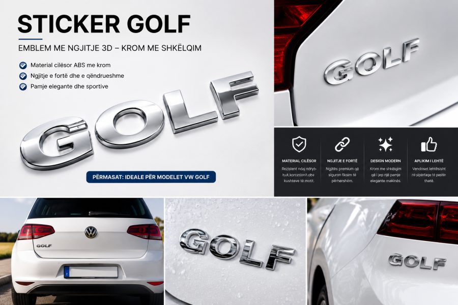 Sticker GOLF –