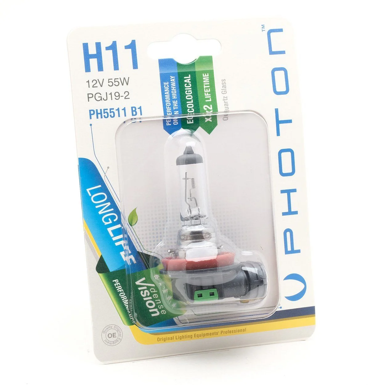 H11 12V 55W PAKETË BLISTER – PH5511 B1