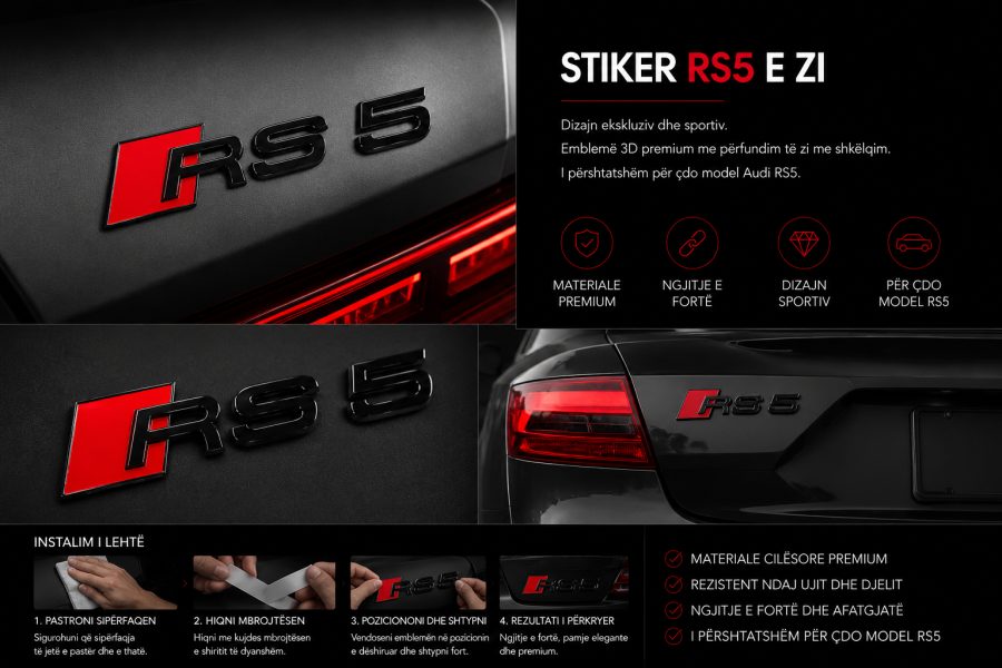 Stiker RS5 E ZI –