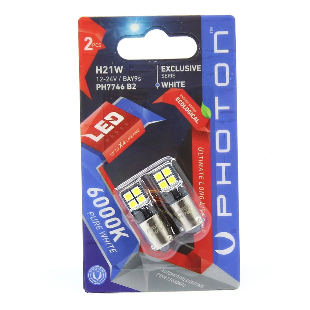 H21W 12V EXCLUSIVE CANBUS LED (2 copë në blister) – PH7746 B2