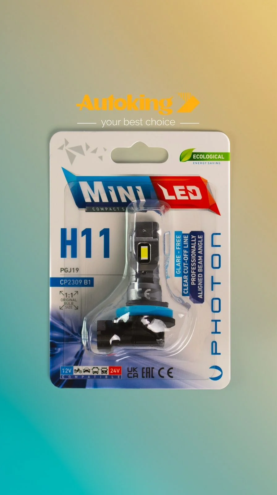 PHOTON MINI LED H11,H8,H9 – PGJ19