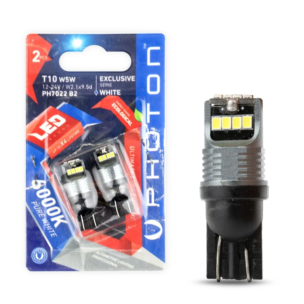 T10 W5W 12–24V 16 LED EKSLUZIVE (paketë blisteri me 2 copë) – PH7022 B2