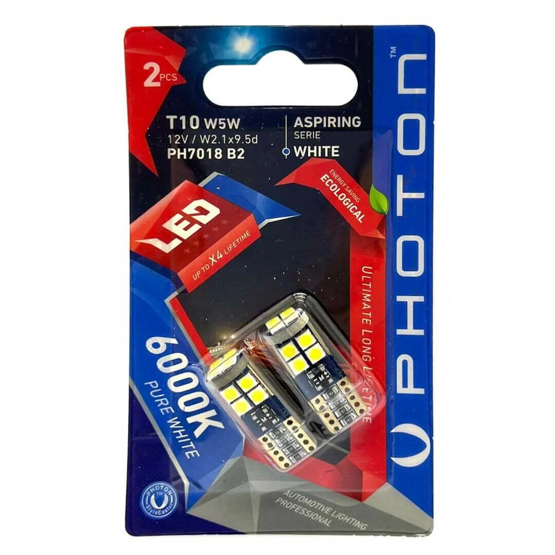 T10 W5W 12V 12D SERIA ASPIRING (paketë blisteri me 2 copë) – PH7018 B2