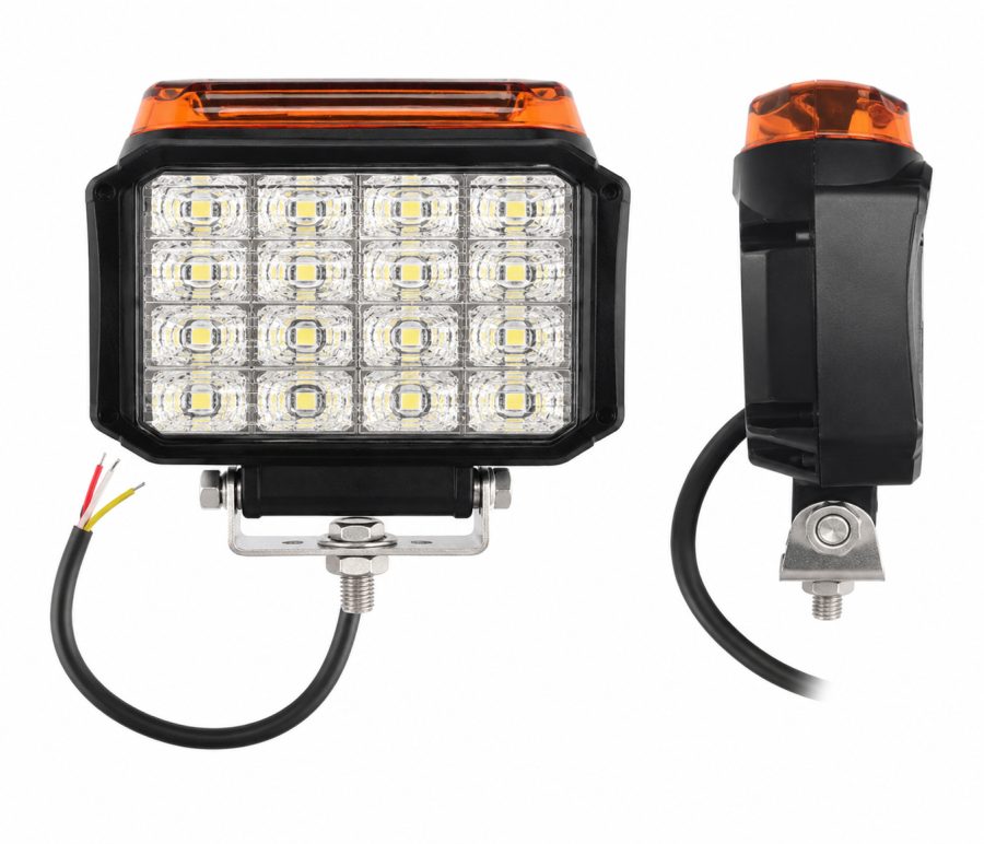 LED BAR 30W ME DRIËTË ROTUESE – WC-18437-4