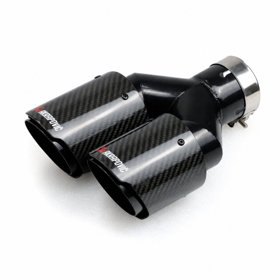 [Auspuh] Akrapovic tip, i zi i lëmuar, 63mm x 89mm –