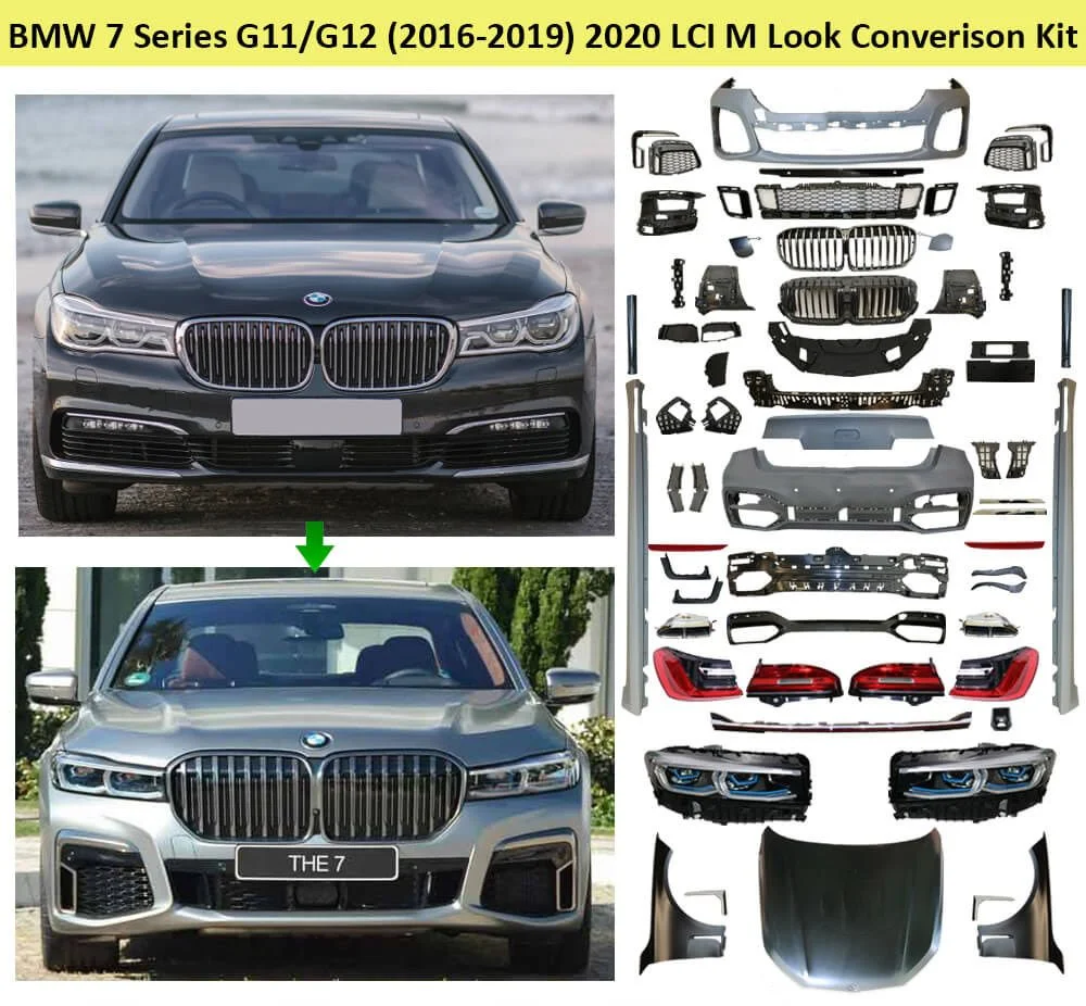 Body Kit BMW Seria 7 G11 2015-2019 - Konvertim G12